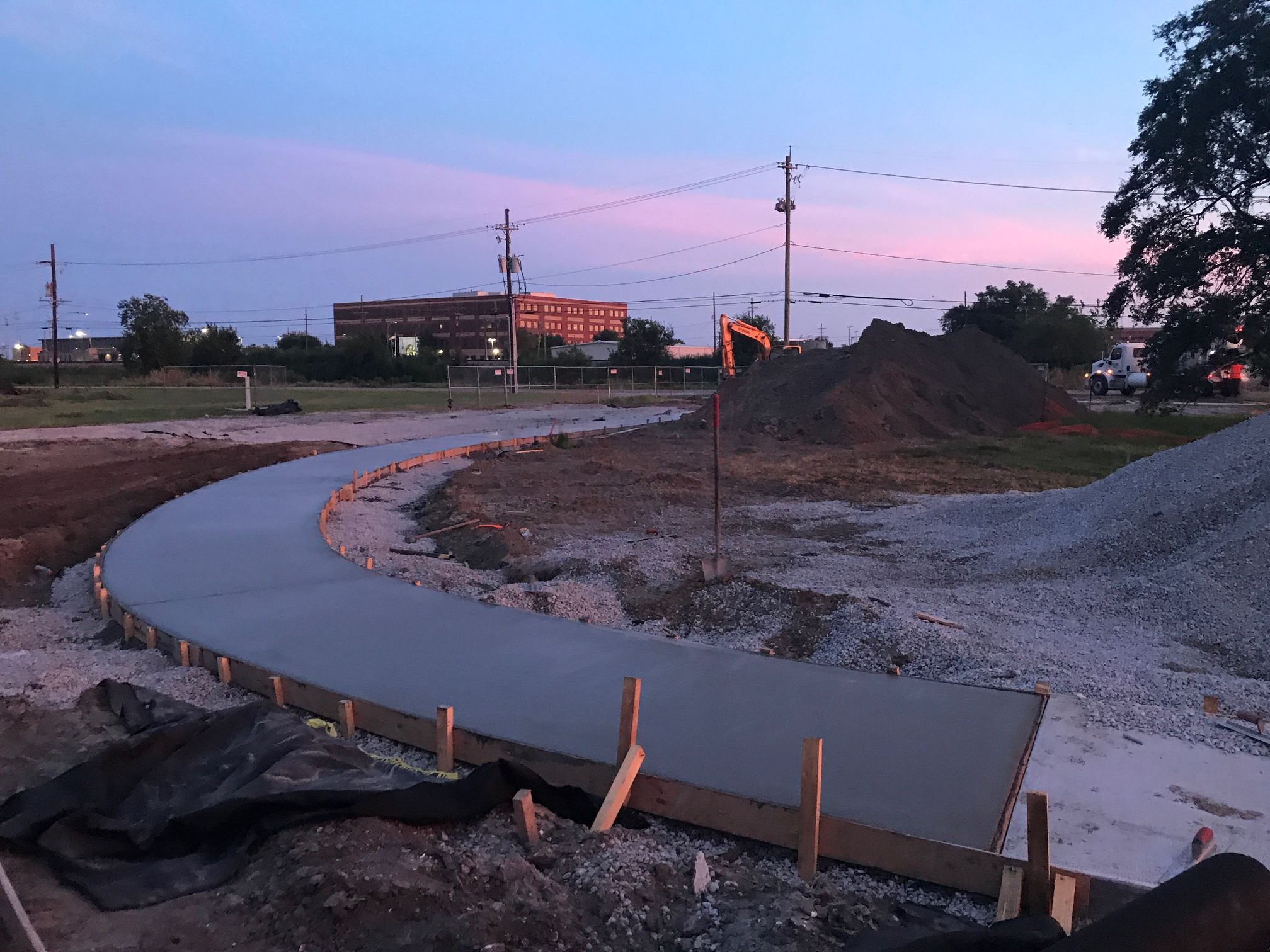 Joe Bart Walking Path Concrete Pour5 Joe Bart Walking Path Concrete Pour5